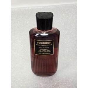 Bath & Body Works Bourbon 3-In-1 Hair Face & Body Wash 10 Fl Oz Men's Collection